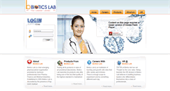 Desktop Screenshot of bioticslab.com